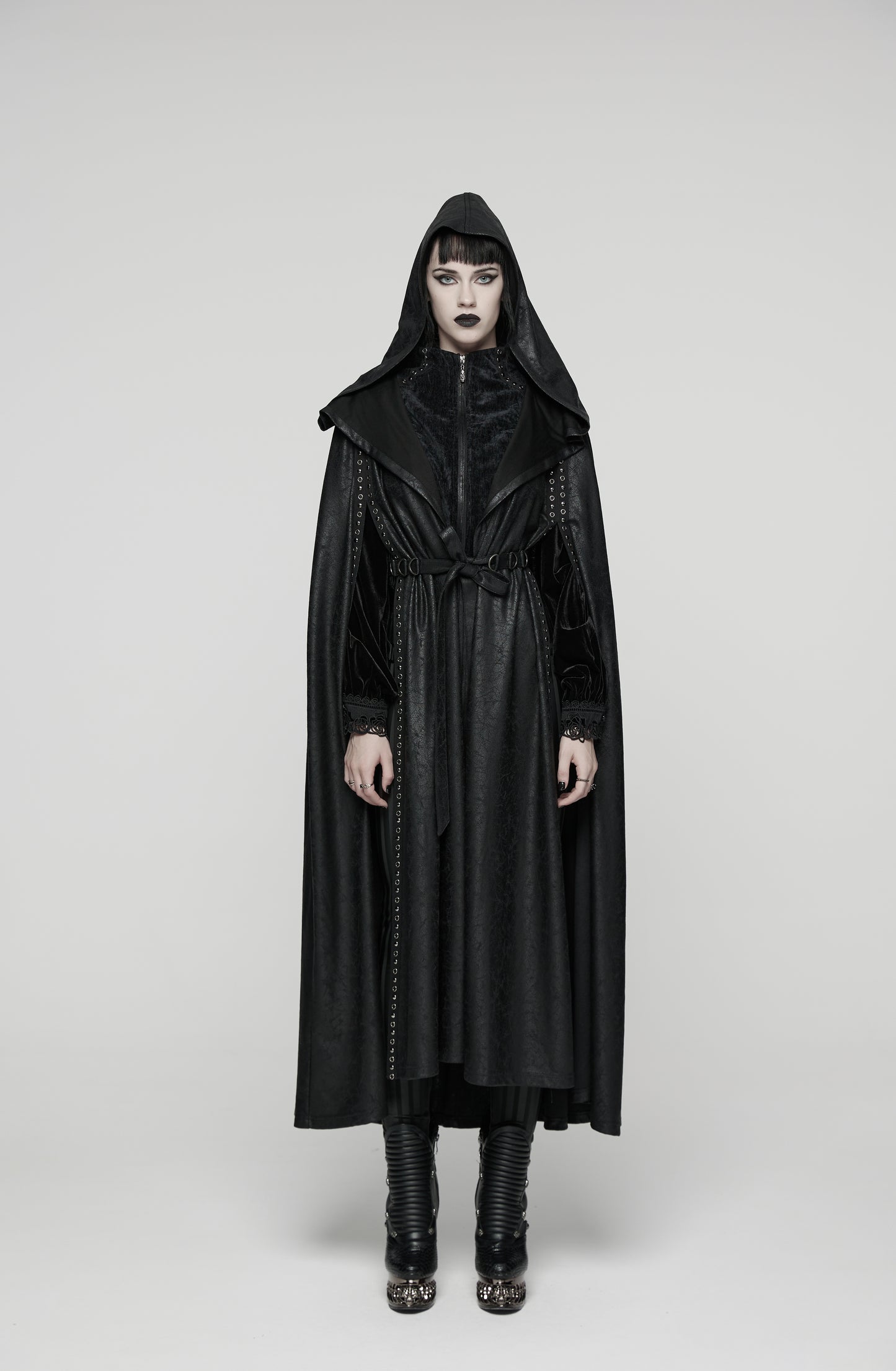 Punk Rave Punk Hooded Cloak