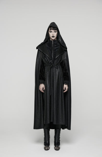Punk Rave Punk Hooded Cloak