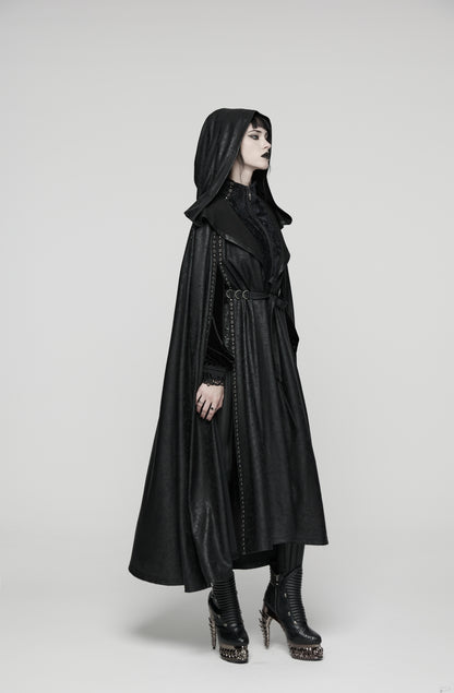 Punk Rave Punk Hooded Cloak