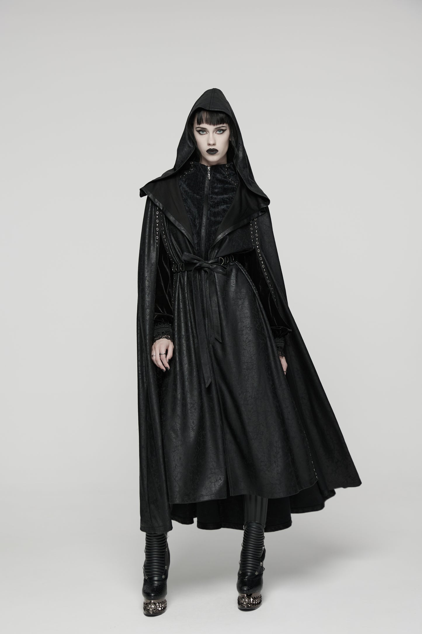Punk Rave Punk Hooded Cloak