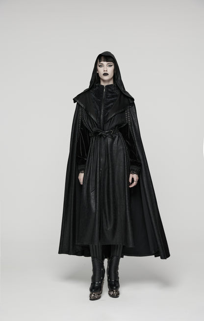 Punk Rave Punk Hooded Cloak