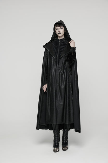 Punk Rave Punk Hooded Cloak
