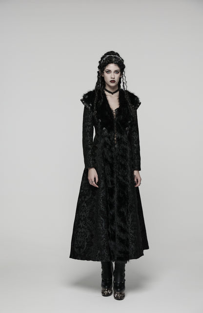 Punk Rave Goth Gorgeous Plush Coat