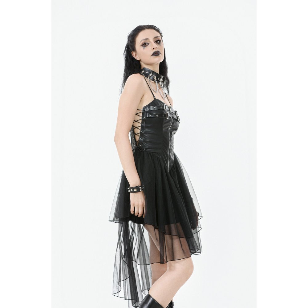 Dark in Love Isolde Buckled Corset Dress
