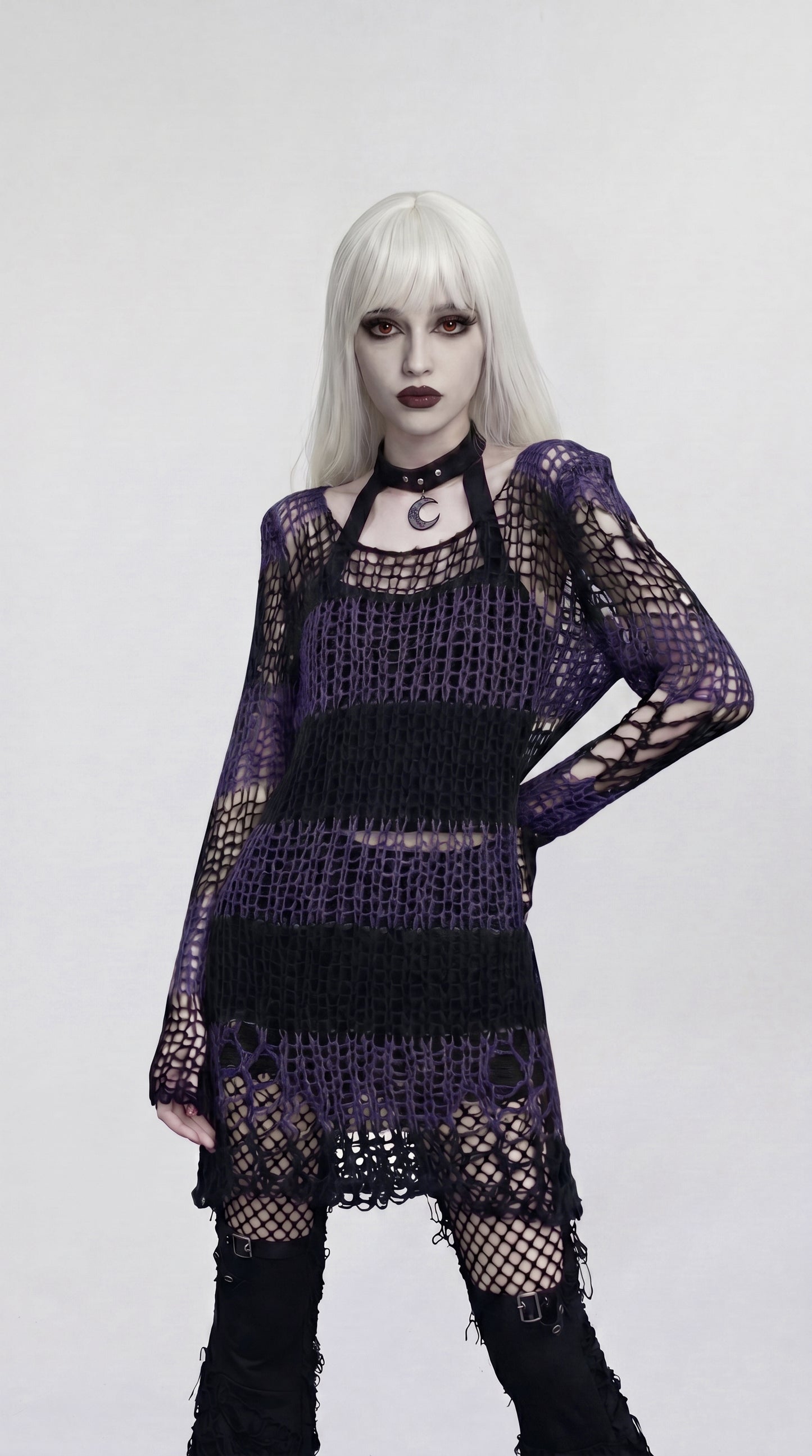 Punk Rave Astraea Decadent Pullover Sweater