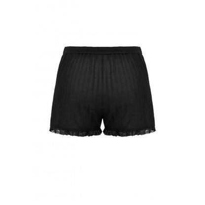 Dark in Love Tatum Black Gothic Base Shorts - Kate's Clothing