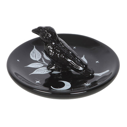 Gothic Gifts Mystic Raven Trinket Dish