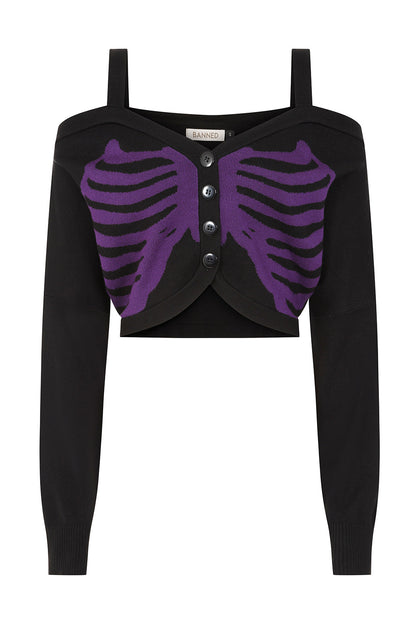 Banned Apparel Ligeia Knitted Cardigan