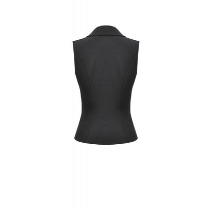 Dark in Love Punk Studded Lace Up Corset Vest