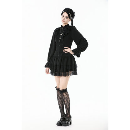 Dark in Love Desdemona Victorian Mini Dress