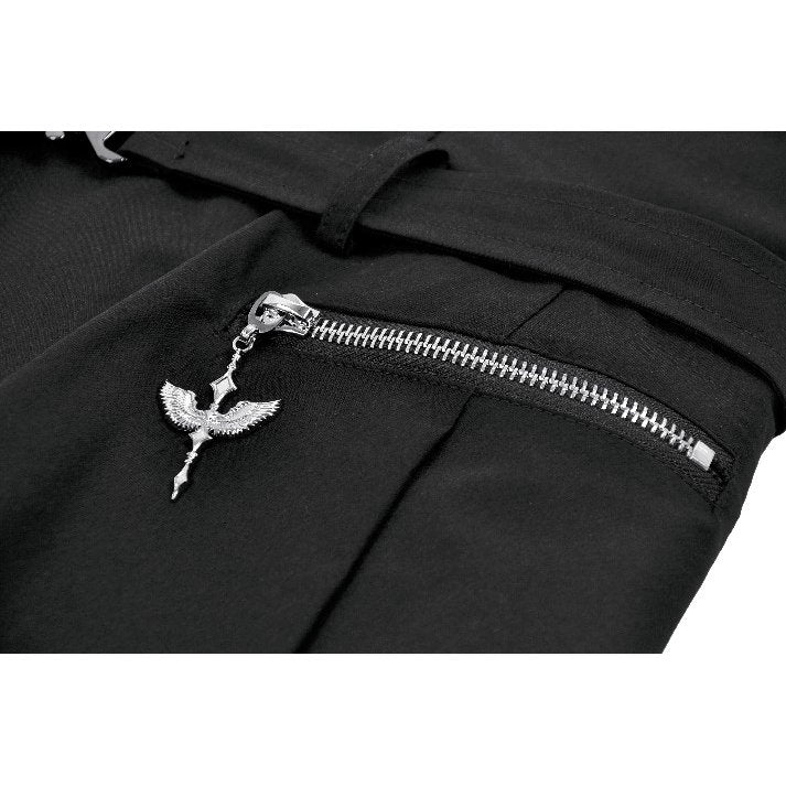 Dark in Love Cassia Buckled Pleated Dress