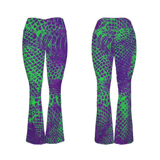 ANTIBrand Activewear Shedding Skin Monster Skin Yoga Flares