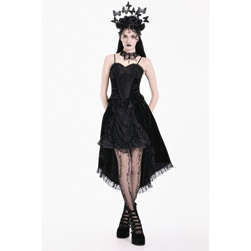Dark in Love Mourning Wing Corset Cami Top