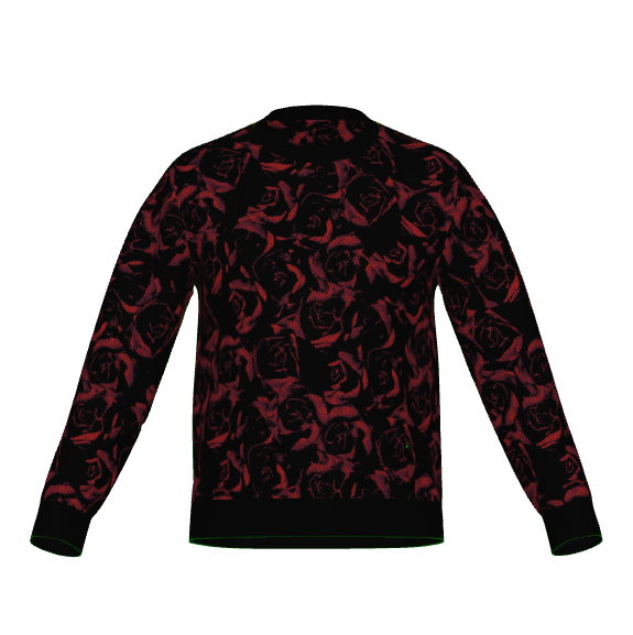 ANTIBrand Blood Roses Knitted Jumper