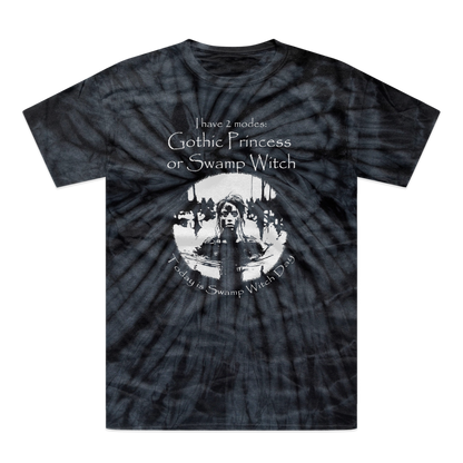 Swamp Witch Tonal Spider Tie-Dye T-Shirt - Kate's Clothing