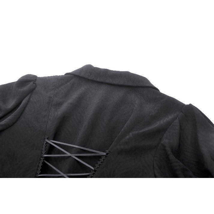 Dark in Love Vanetta Ruffled Puff Sleeve Shirt - Kate's Clothing