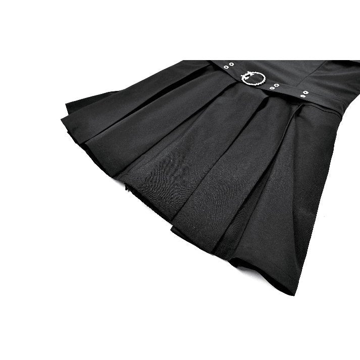 Dark in Love Crypt Rebel Pleated Dress