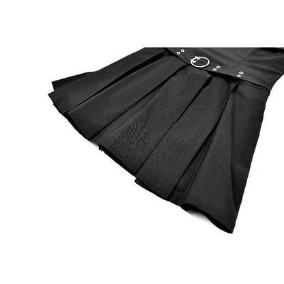Dark in Love Crypt Rebel Pleated Dress