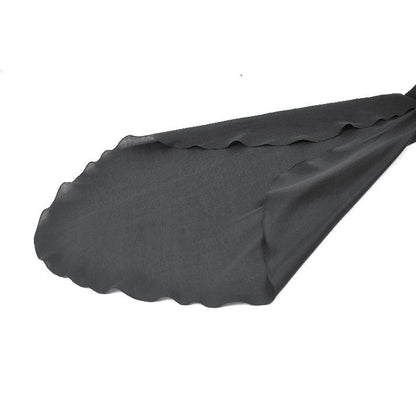 Sleeves spread out to show full flare effect