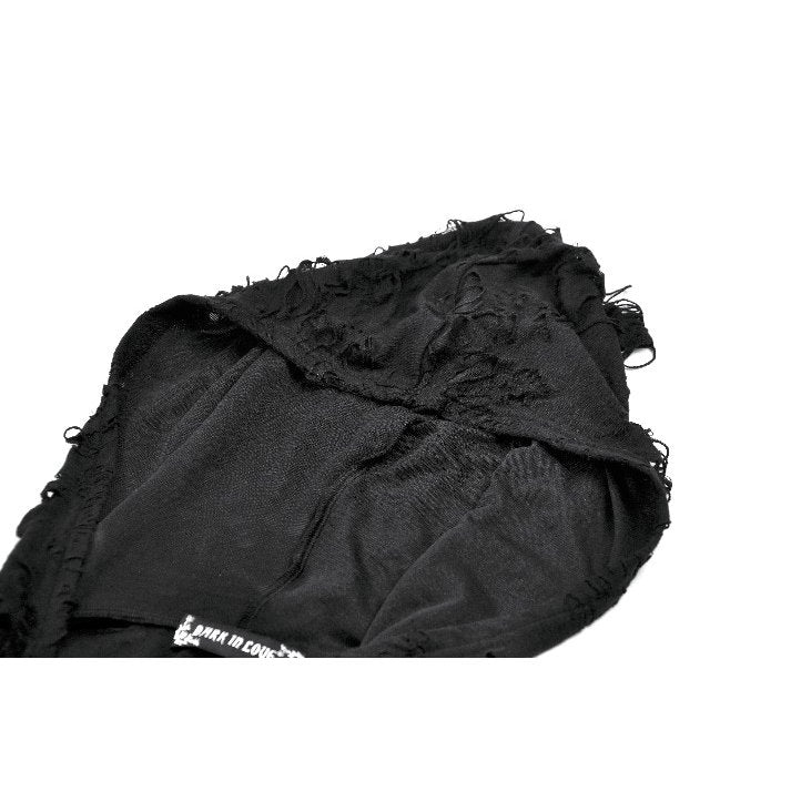 Dark in Love Rebel Punk Asymmetric Hooded Top