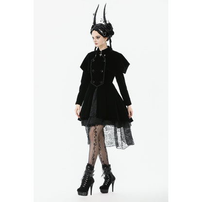Dark in Love Lilith Officer Velvet Coat