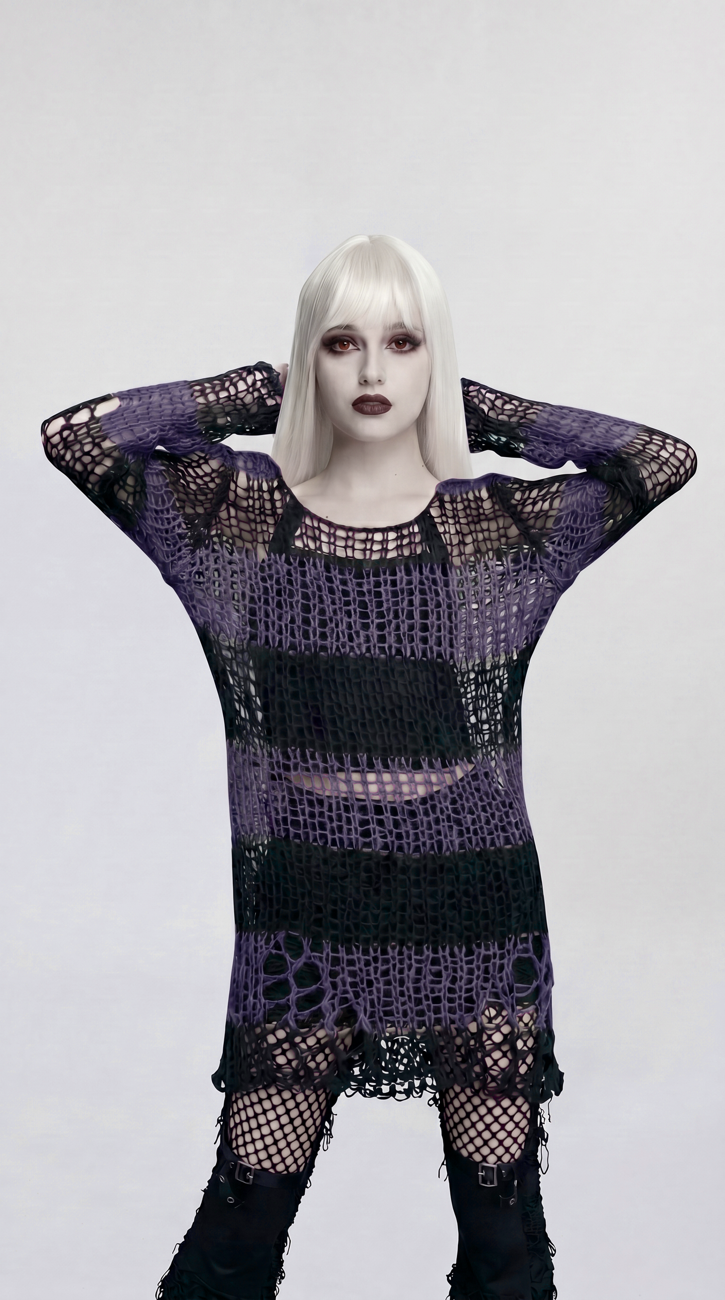 Punk Rave Astraea Decadent Pullover Sweater