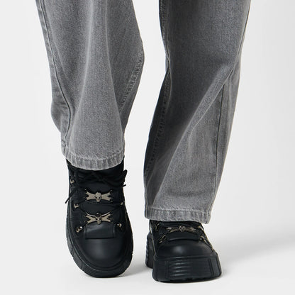Koi Rimo Core Chunky Black Trainers