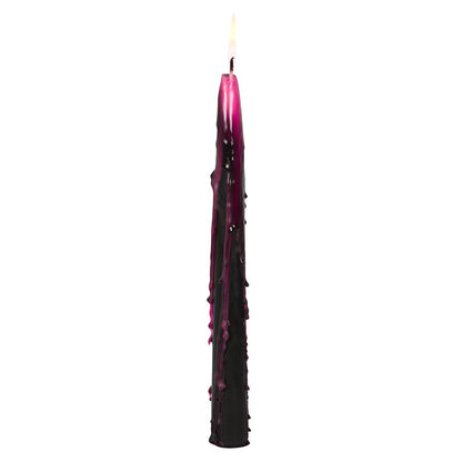 Gothic Gifts Set of 4 Pink Vampire Tears Taper Candles