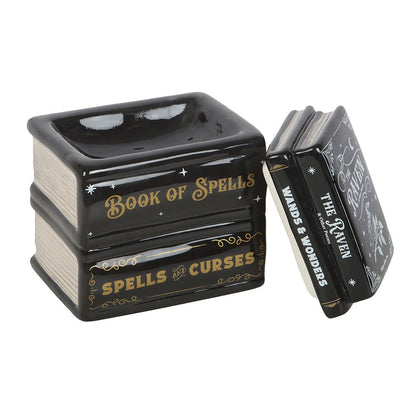 Gothic Gifts Book of Spells Oil Burner and Wax Warmer