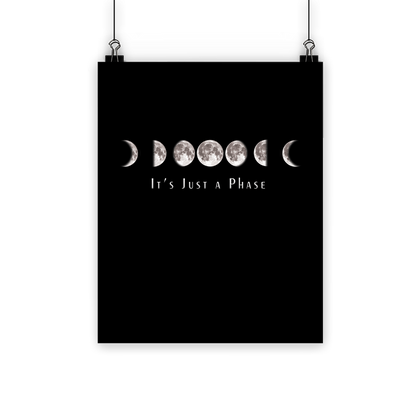 Just a Phase Homeware Classic Poster - Kate's Clothing