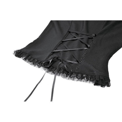 Dark in Love Courtly Cross Gem Gothic Blouse