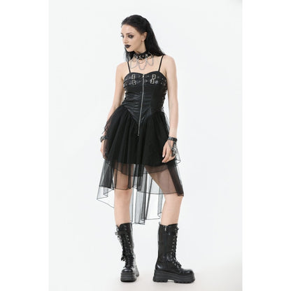 Dark in Love Isolde Buckled Corset Dress