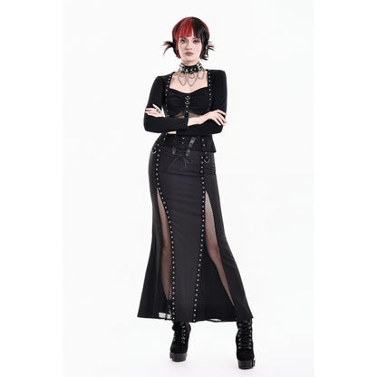 Dark in Love Iron Siren Mermaid Skirt