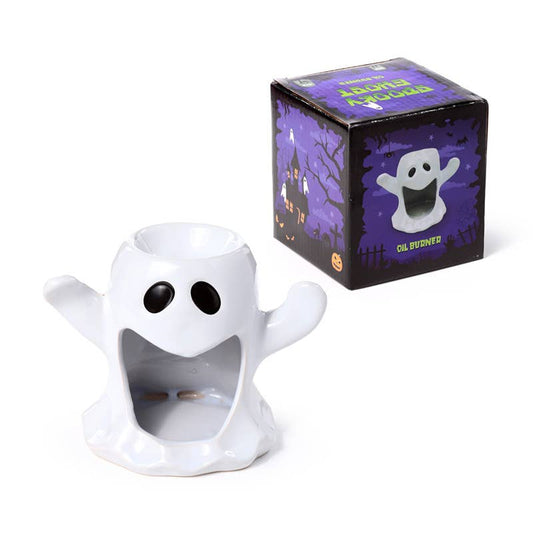 Gothic Gifts Ghost Shaped Ceramic Oil & Wax Burner