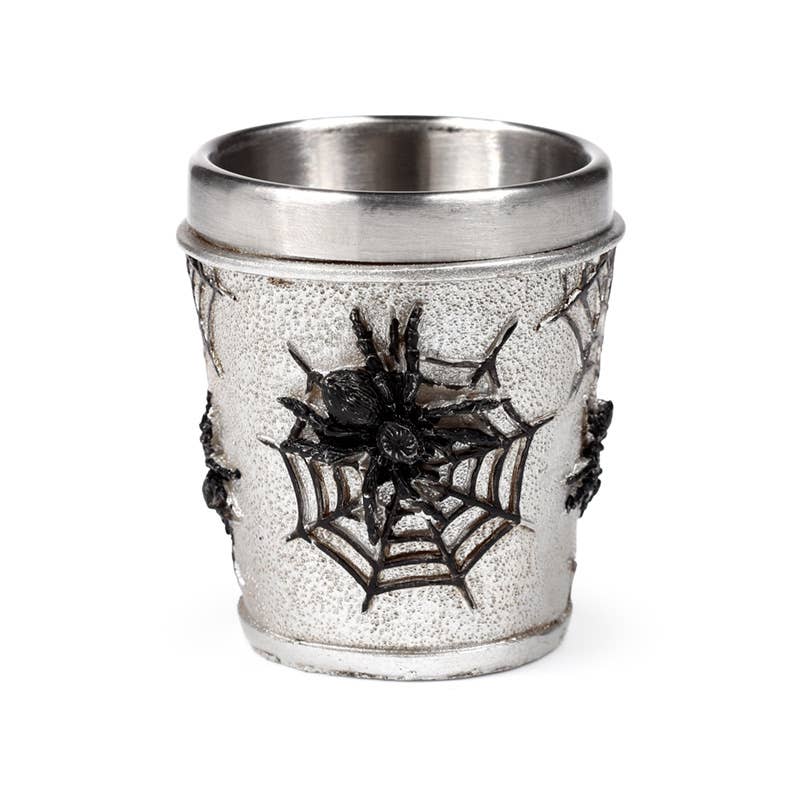 Gothic Gifts Decorative Spider Web Shot Glass