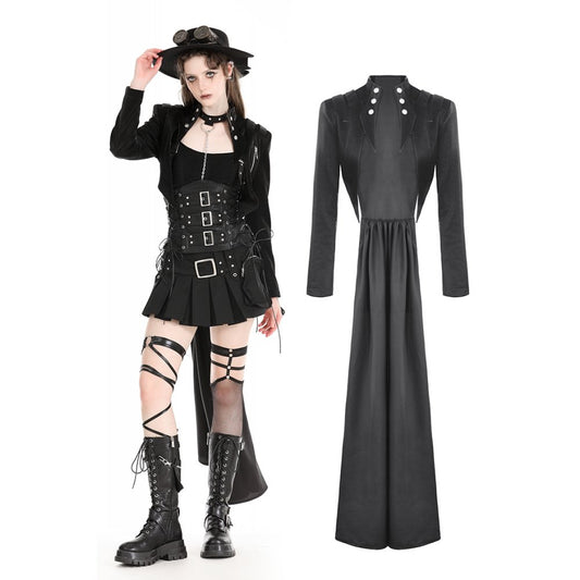 Dark in Love Yeraldina Long Tail Scale Pattern Jacket - Kate's Clothing