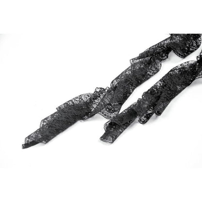 Dark in Love Sabina High-Low Sheer Lace Skirt