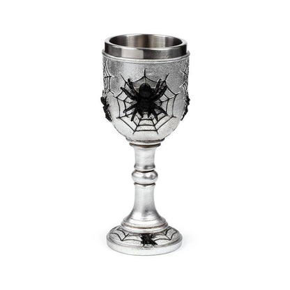 Gothic Gifts Decorative Spider Web Goblet