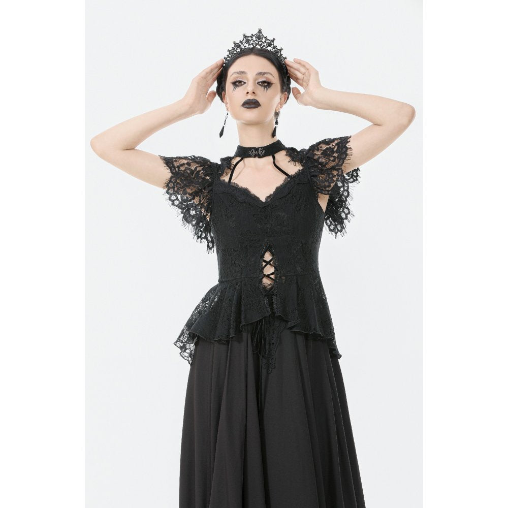 Dark in Love Ophelia Lace Corset Top