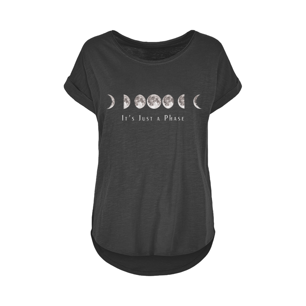 Necessary Evil It's Just A Phase Long Slub T-Shirt - Kate's Clothing