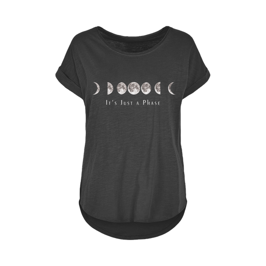 Necessary Evil It's Just A Phase Long Slub T-Shirt - Kate's Clothing