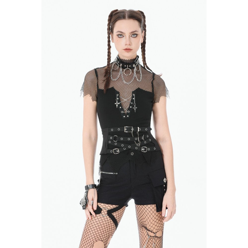 Dark in Love Catriona Gothic Buckled Waist Belt