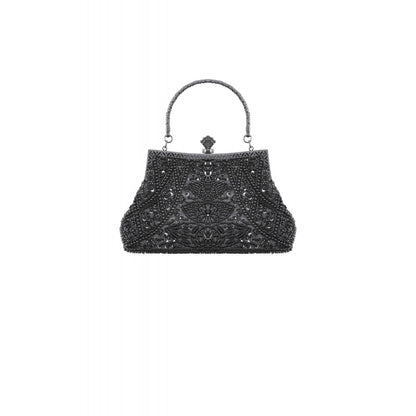 Dark In Love Celestine Vintage Beaded Gilded Evening Bag