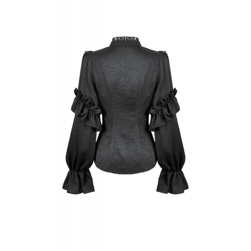 Dark in Love Bellatrix Frill Blouse