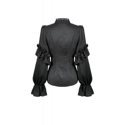 Dark in Love Bellatrix Frill Blouse