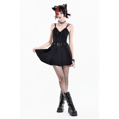 Dark in Love Crypt Rebel Pleated Dress