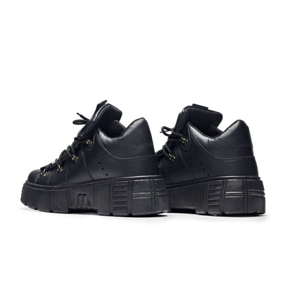 Koi Rimo Core Chunky Black Trainers