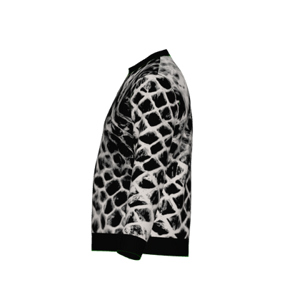 ANTIBrand Shedding Skin Snakeskin Effect Knitted Jumper