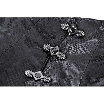 Dark in Love Amalia Snake Skin Effect Collar - Kate's Clothing