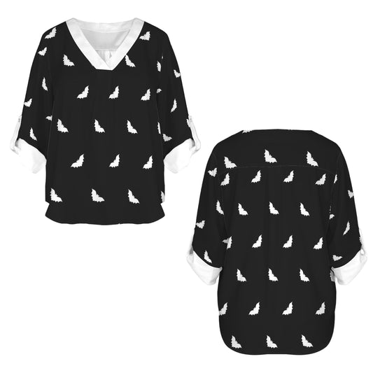 Bats on Repeat Blouse